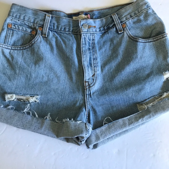 levi's 550 jean shorts